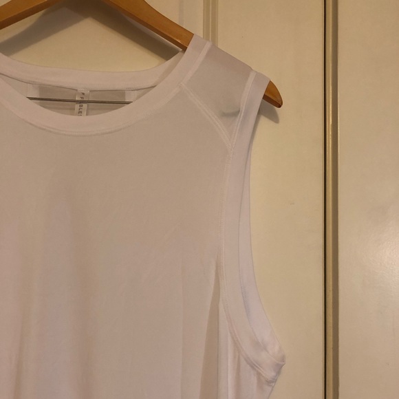 Fabletics Monet Back Tie Back Tank Top XXL White EUC - Picture 10 of 16